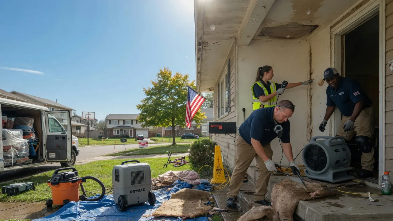 Water Damage Restoration in Ashland, LA near me